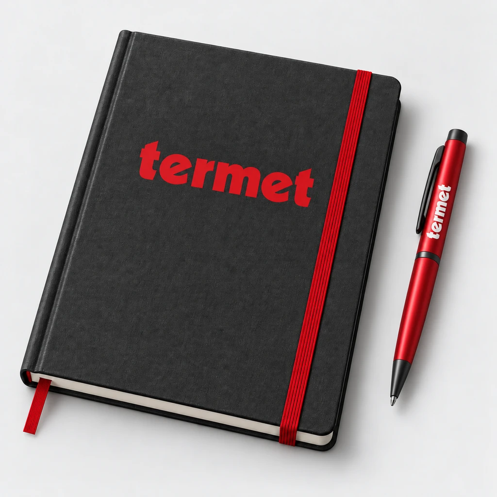 Notes A5 z długopisem TERMET